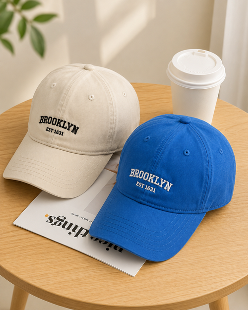 Boné Brooklyn Bordado | Algodão com Regulagem