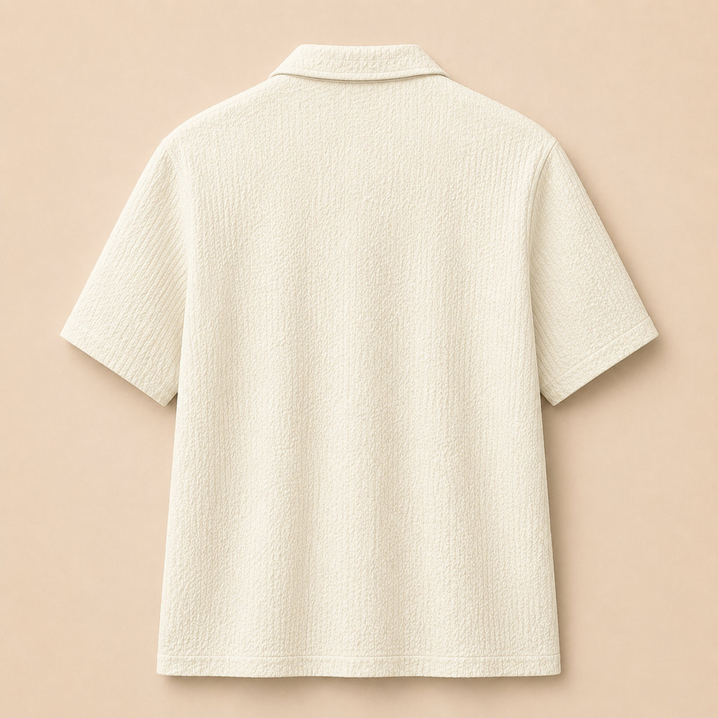 Camisa Texturizada Old Money | Casual Premium Masculina