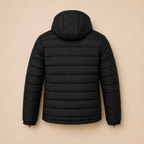 Jaqueta Puffer Impermeável | Capuz Removível | Masculina