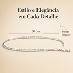 Kit Relógio Masculino Quartzo | Corrente + Pulseira + Caixa