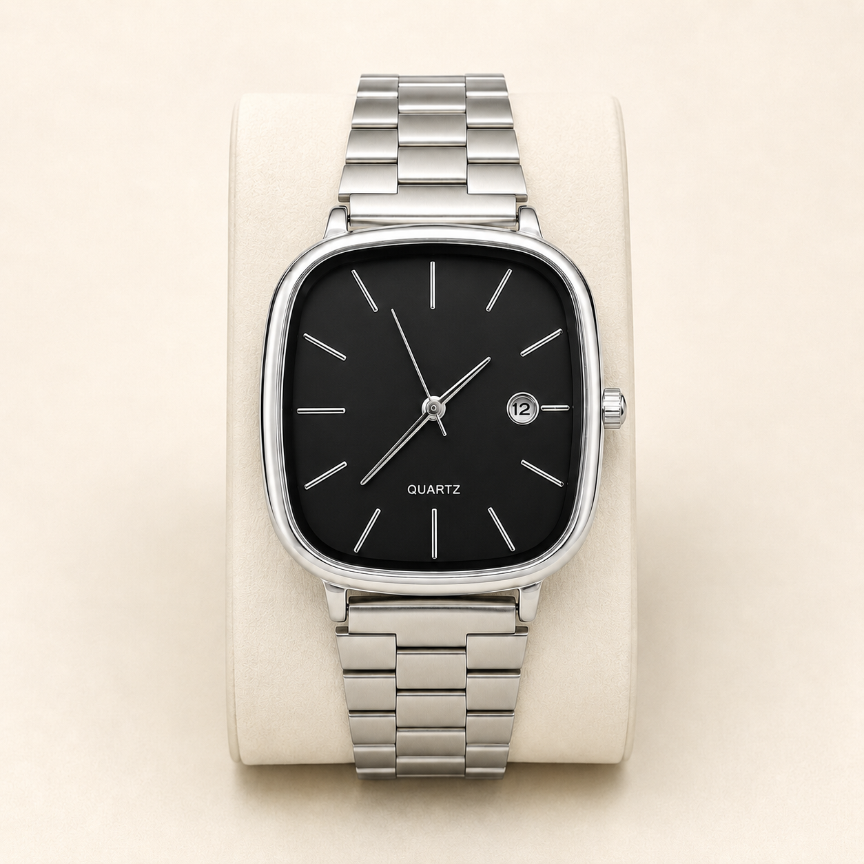 Relógio Masculino Quartzo Aço Inoxidável | Quartz e Casio