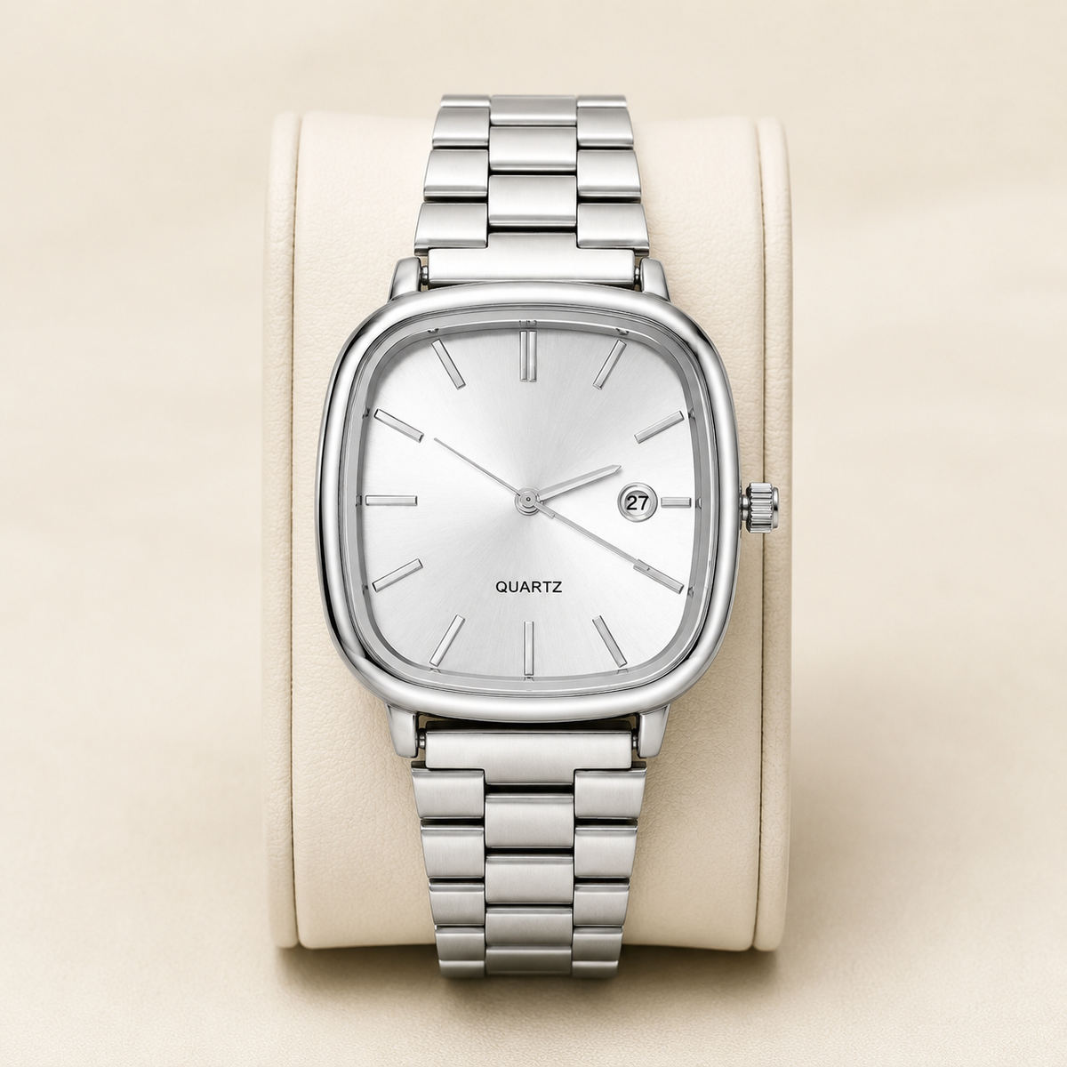 Relógio Masculino Quartzo Aço Inoxidável | Quartz e Casio