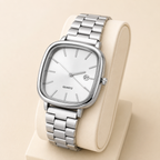 Relógio Masculino Quartzo Aço Inoxidável | Quartz e Casio