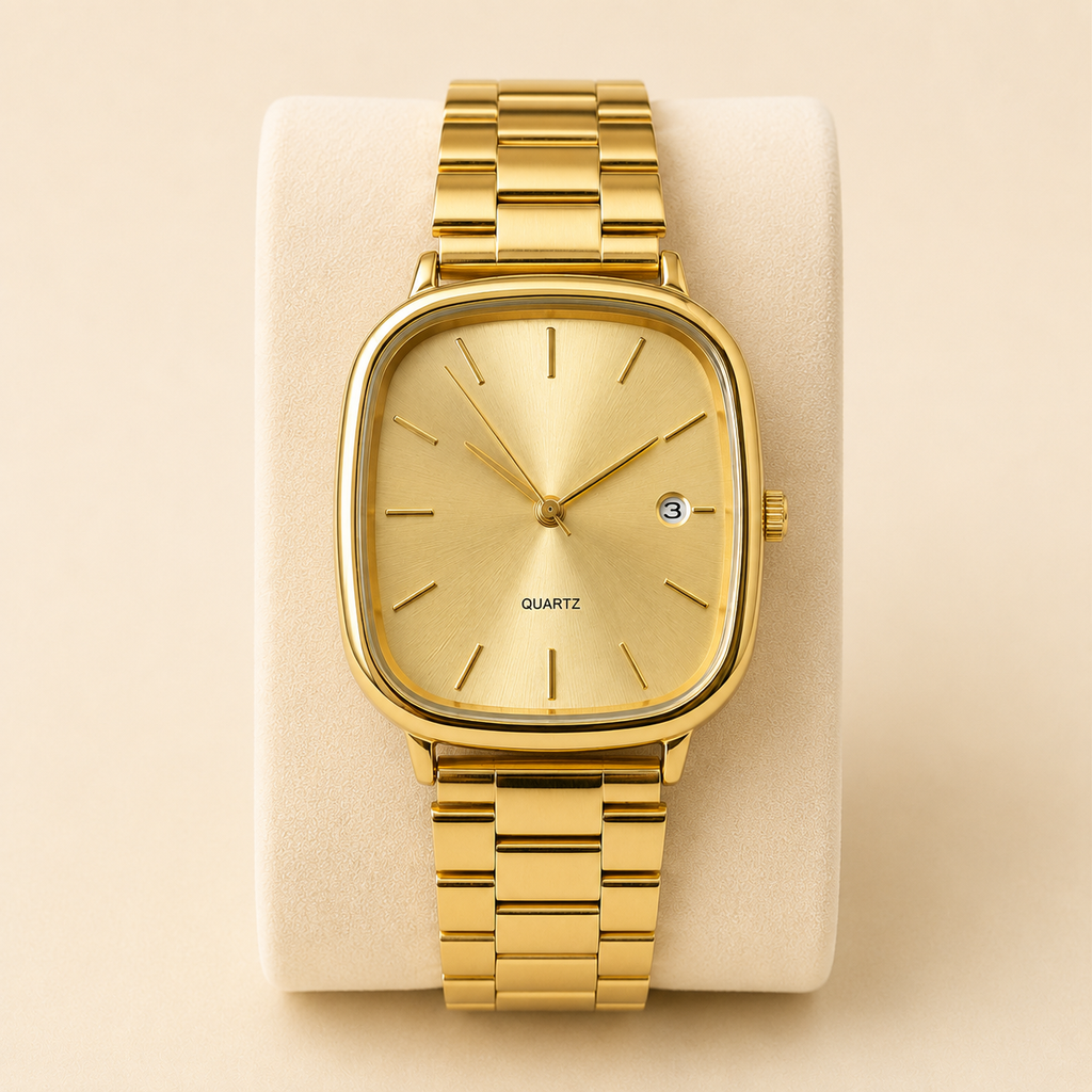 Relógio Masculino Quartzo Aço Inoxidável | Quartz e Casio
