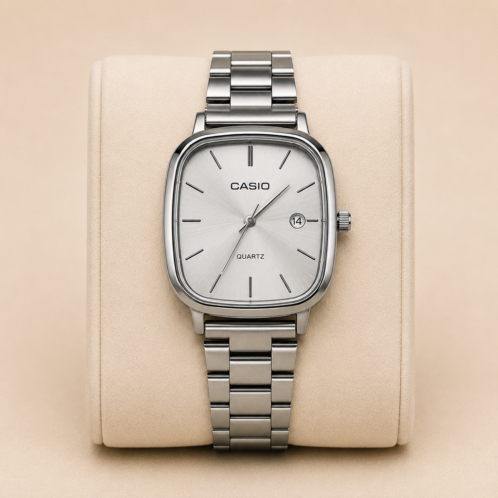 Relógio Masculino Quartzo Aço Inoxidável | Quartz e Casio