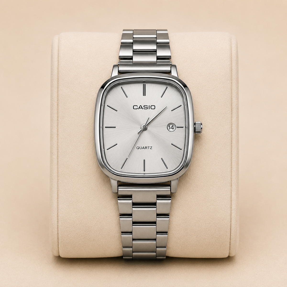 Relógio Masculino Quartzo Aço Inoxidável | Quartz e Casio